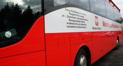 Mobilny punkt poboru krwi