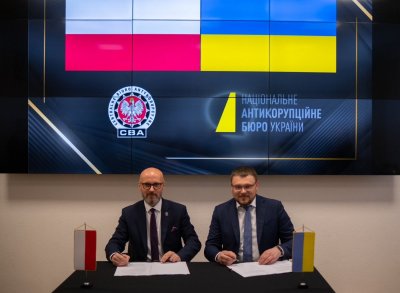 Szefowie służb antykorupcyjnych CBA i NABU