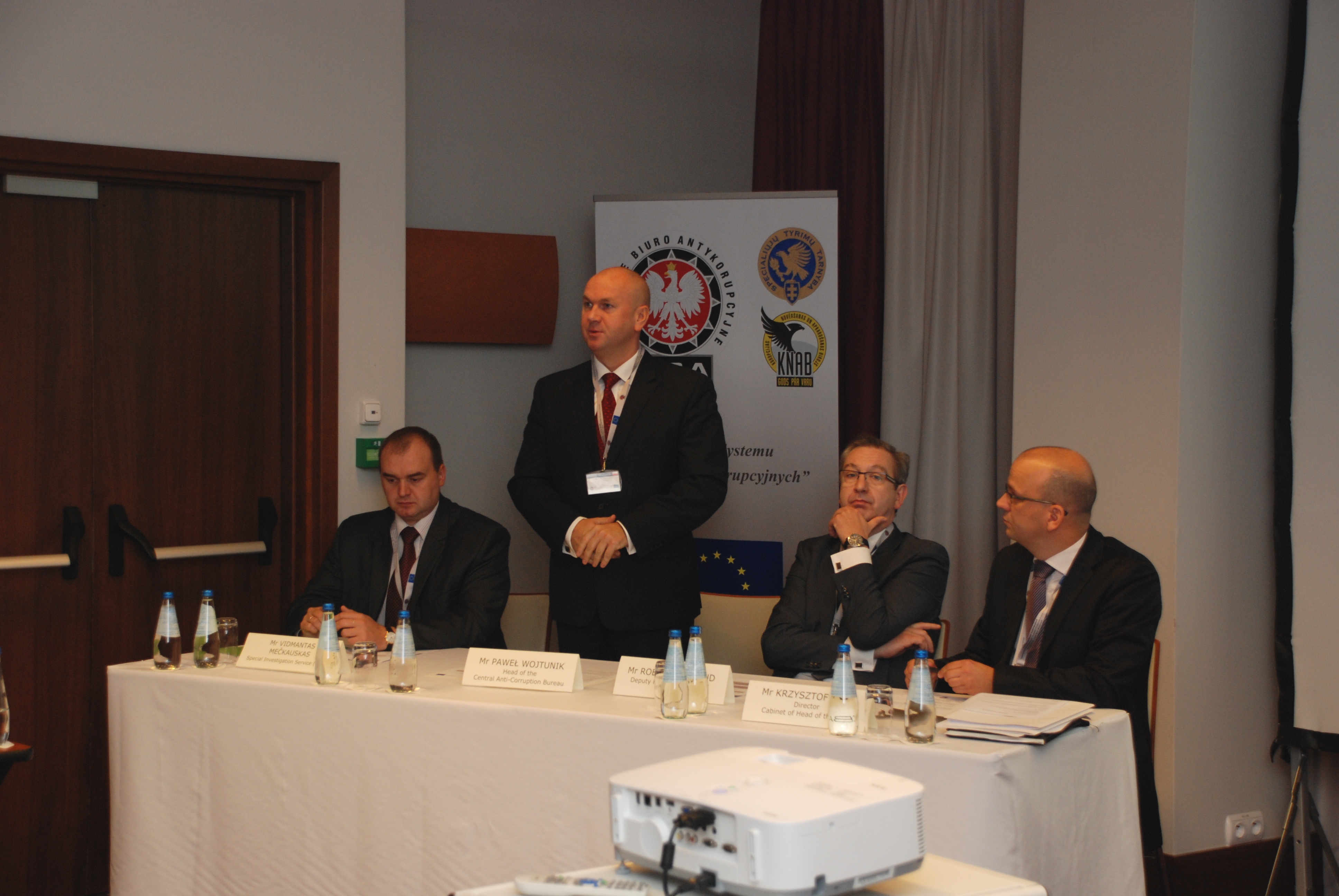 In the picture speaks Head of the CBA during the conference